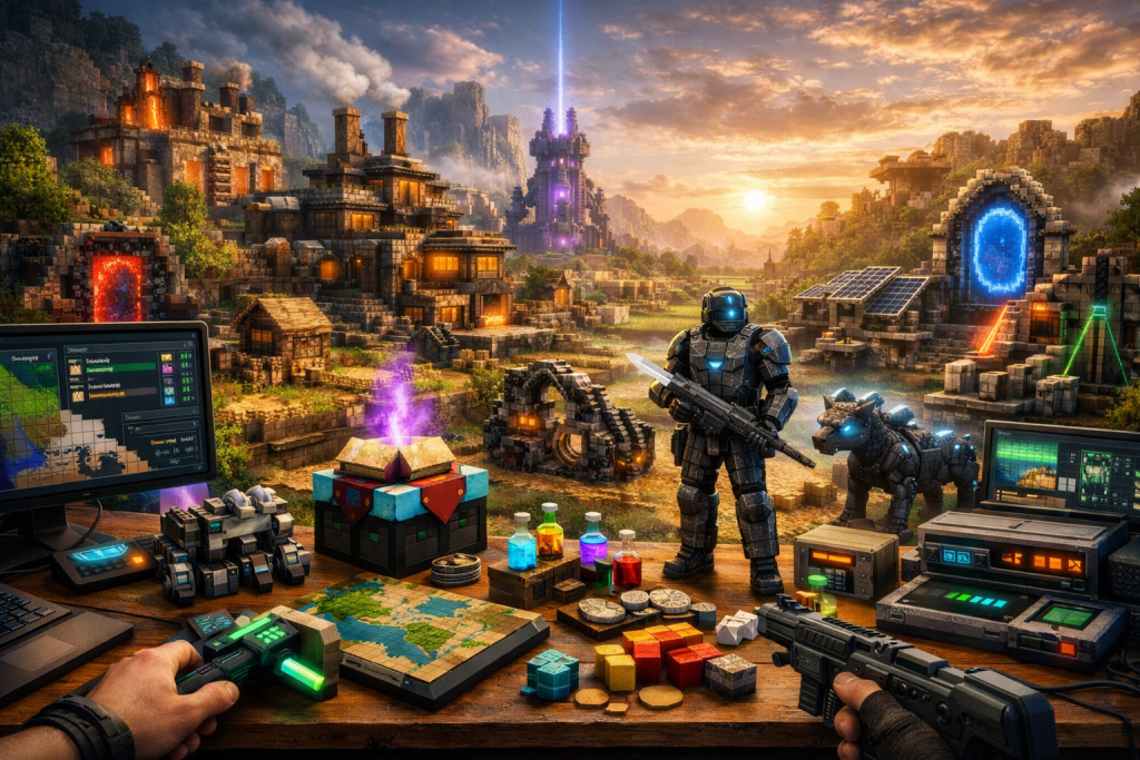 Modded Minecraft Survival and What Keeps Experienced Players Engaged